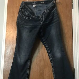 Women’s silver Aiko bootcut jeans